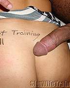 Trained to suck a huge cock!